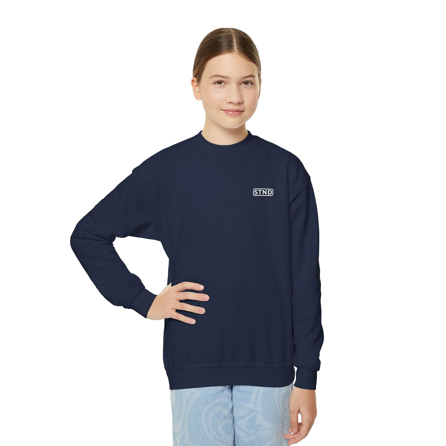 STND Youth Essential Crewneck