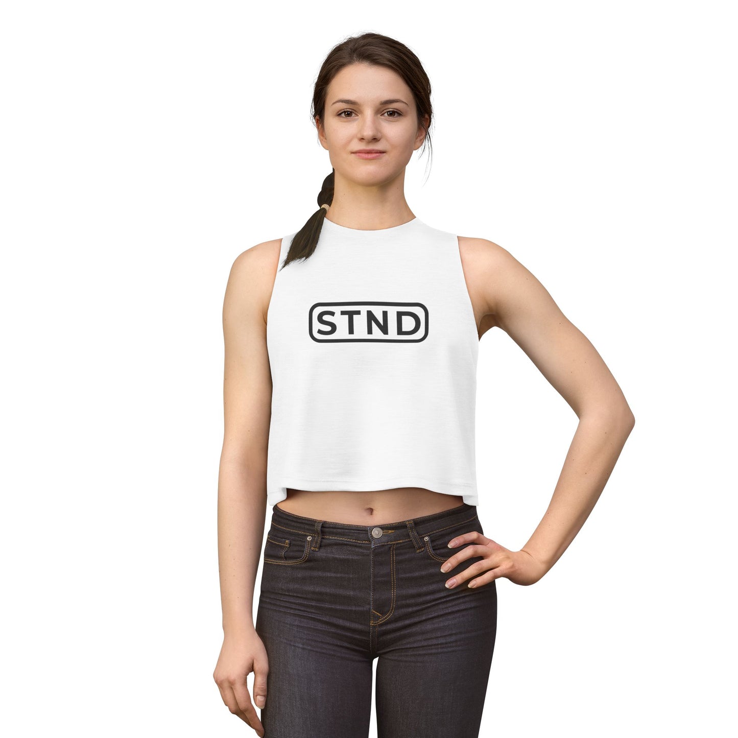 STND Women's Crop Top — detail 1 | STND Apparel