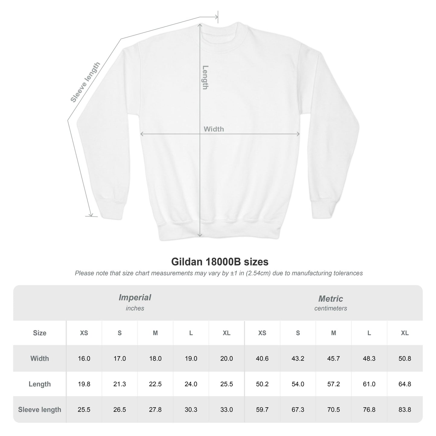 STND Youth Classic Crewneck