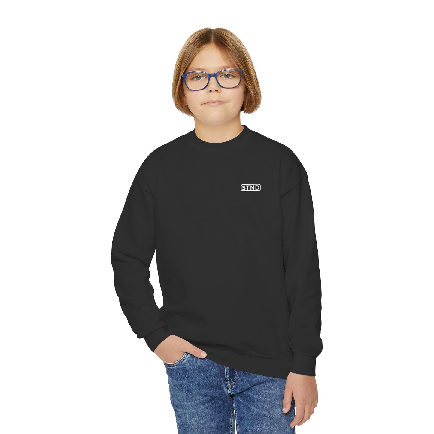 STND Youth Essential Crewneck