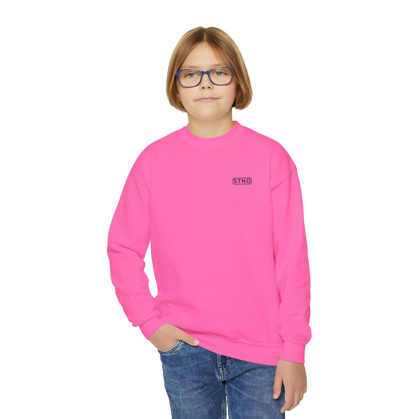 STND Youth Essential Crewneck