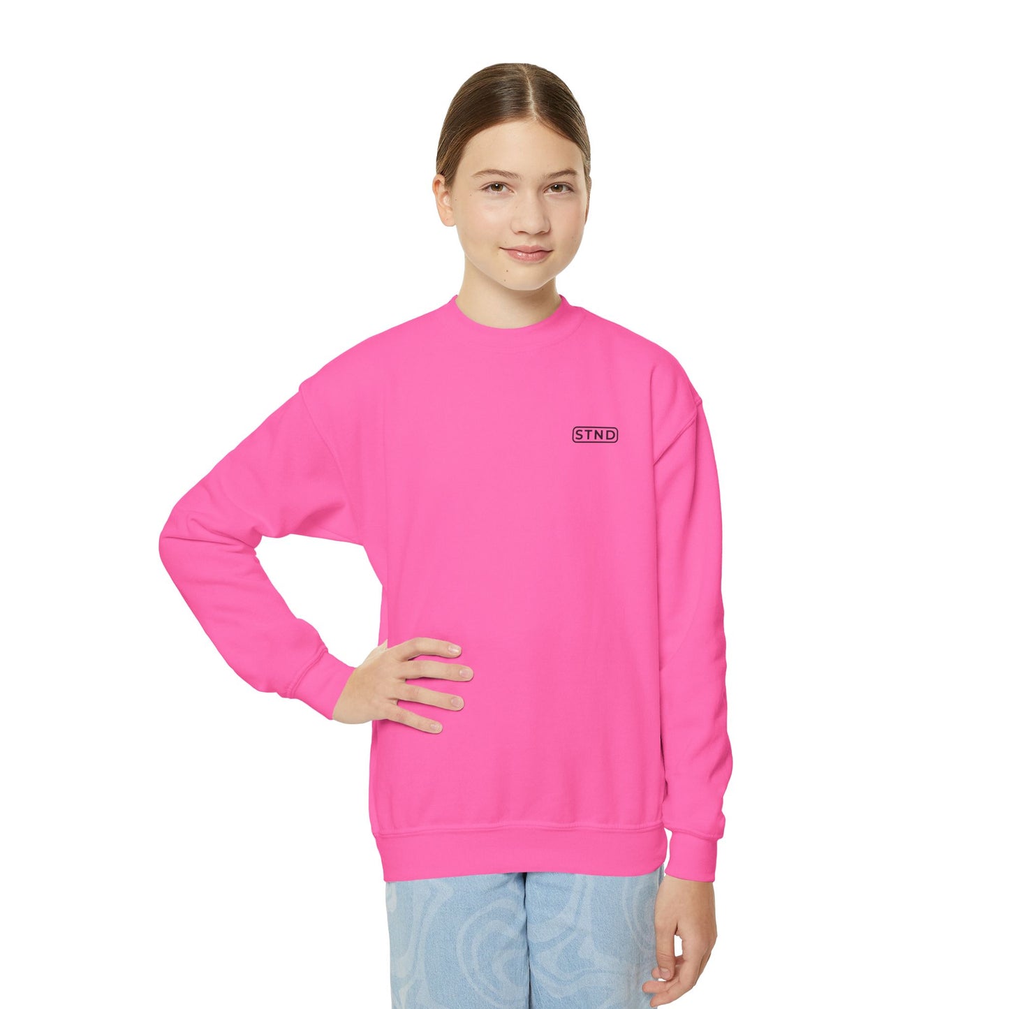 STND Youth Essential Crewneck