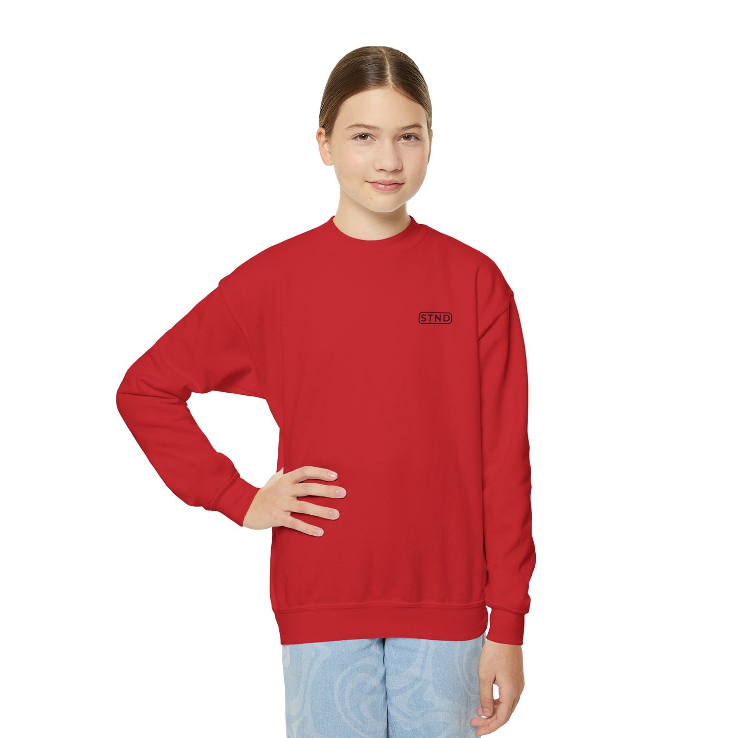 STND Youth Essential Crewneck