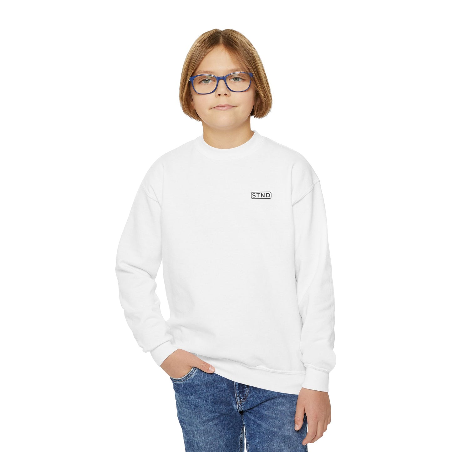 STND Youth Essential Crewneck