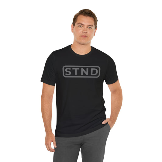 STND Classic Tee | Large Front Logo | Unisex Premium T-Shirt | Black, White, Red, Navy & Pink