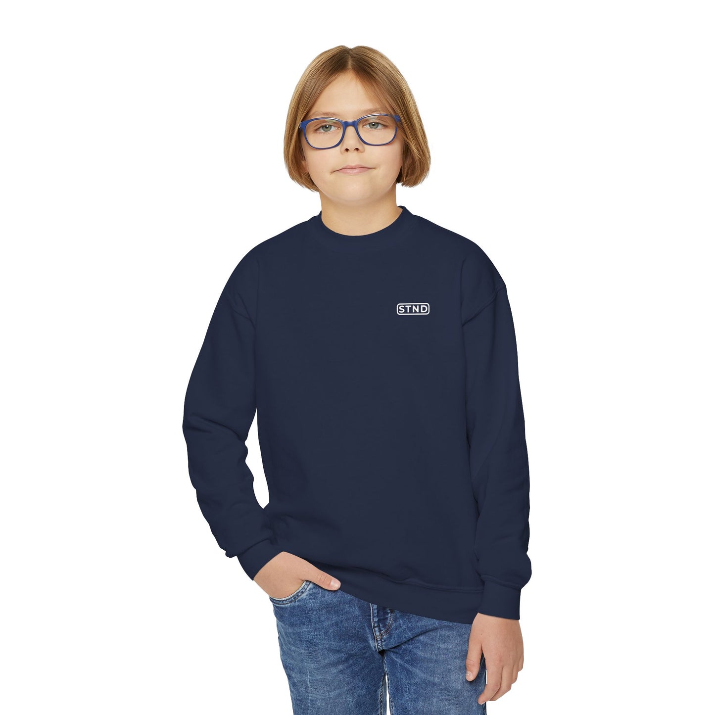 STND Youth Essential Crewneck