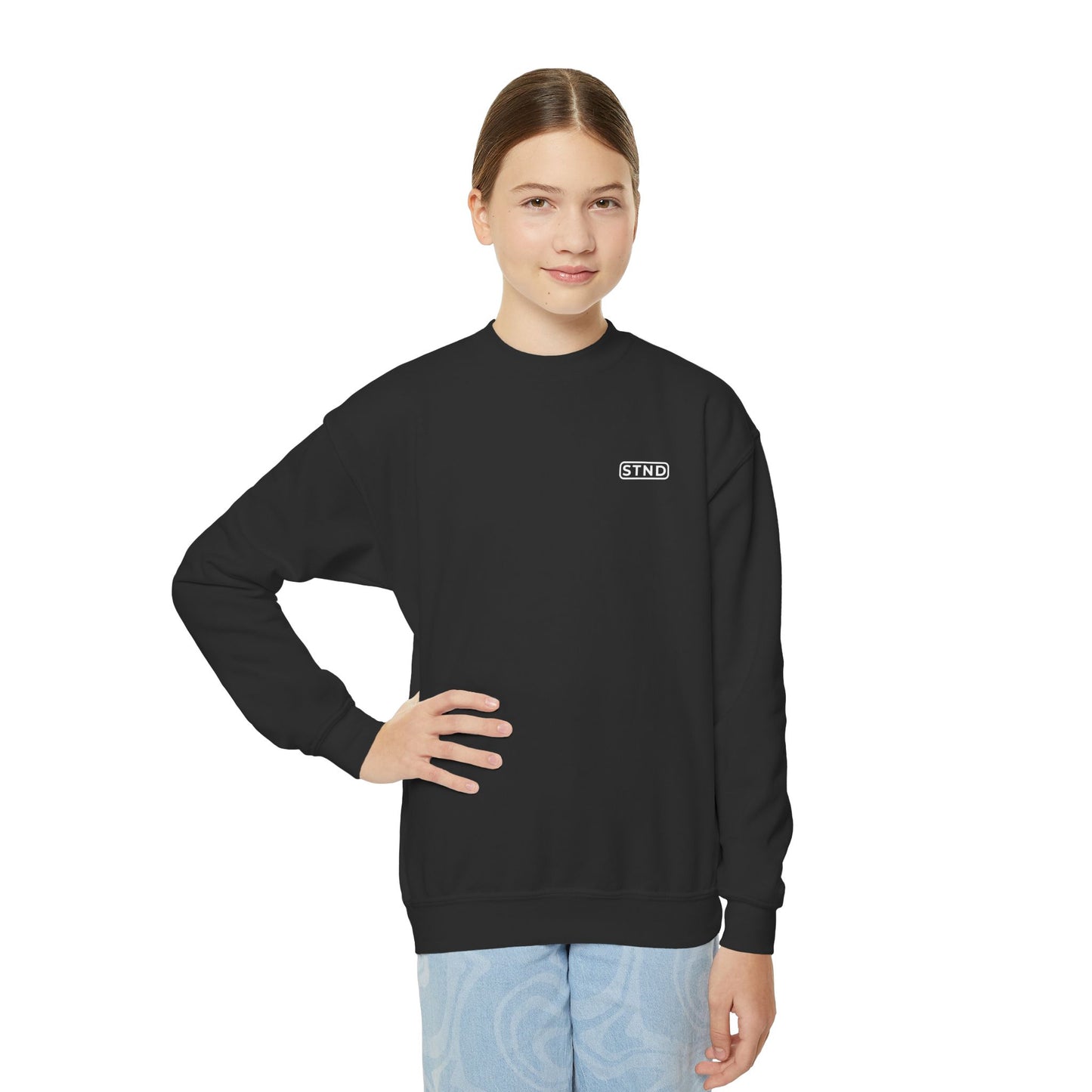STND Youth Essential Crewneck